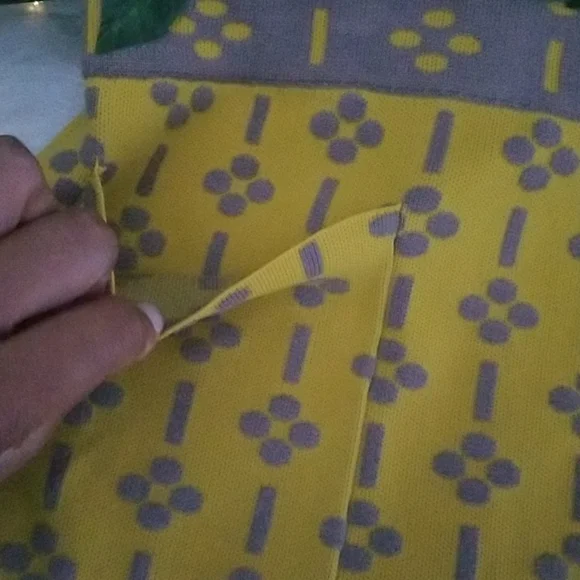 Maeve Quant sweater knit mini skirt size Medium petite new with tag - Picture 6 of 8